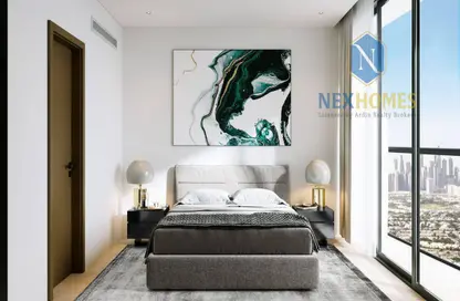 شقة - غرفة نوم - 2 حمامات للبيع في شقق سانتوريني السكنية من لوتراكي - مثلث قرية الجميرا - دبي