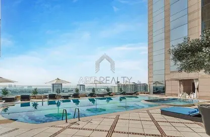Pool image for: Apartment - 2 Bedrooms - 3 Bathrooms for rent in Fairmont Hotel - Sheikh Zayed Road - Dubai, Image 1