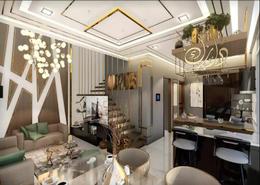 Living / Dining Room image for: Duplex - 3 bedrooms - 4 bathrooms for sale in Samana Waves 2 - Samana Waves - Jumeirah Village Circle - Dubai, Image 1