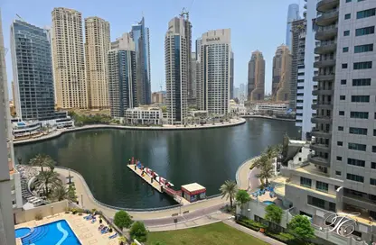 Apartment - 2 Bedrooms - 2 Bathrooms for rent in Marina View Tower A - Marina View - Dubai Marina - Dubai