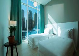 صورةغرفة- غرفة النوم لـ: النزل و الشقق الفندقية - 2 غرف نوم - 2 حمامات للكراء في جنة بلايس في دبي مارينا - دبي مارينا - دبي, صورة 1