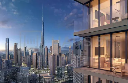 Apartment - Studio - 1 Bathroom for sale in Peninsula Four - Peninsula - Business Bay - Dubai