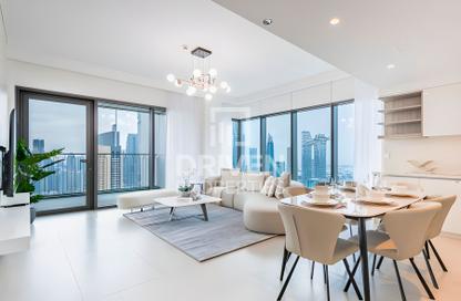 Apartment - 3 Bedrooms - 4 Bathrooms for rent in Downtown Views II Tower 1 - Downtown Views II - Downtown Dubai - Dubai