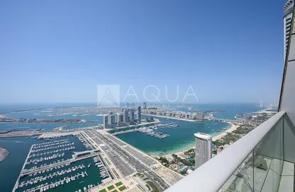 Apartment - 3 Bedrooms - 4 Bathrooms for rent in Damac Heights - Dubai Marina - Dubai