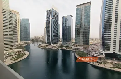 Apartment - 2 Bedrooms - 3 Bathrooms for rent in Green Lake Tower 2 - Green Lake Towers - Jumeirah Lake Towers - Dubai