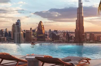 شقة - 2 غرف نوم - 3 حمامات للبيع في تايجرسكاي تاور - الخليج التجاري - دبي