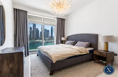 Apartment - 1 Bedroom - 1 Bathroom for sale in Sunrise Bay Podium - EMAAR Beachfront - Dubai Harbour - Dubai