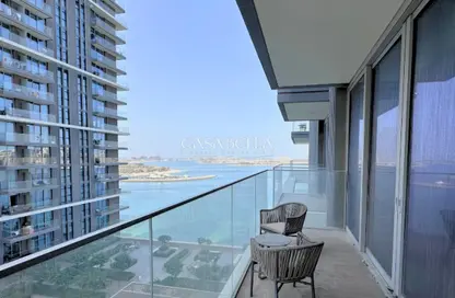 Apartment - 2 Bedrooms - 2 Bathrooms for sale in Beach Isle - EMAAR Beachfront - Dubai Harbour - Dubai