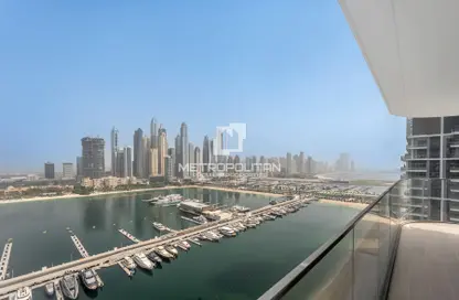 Apartment - 3 Bedrooms - 4 Bathrooms for rent in Palace Beach Residence Tower 1 - Palace Beach Residence - EMAAR Beachfront - Dubai Harbour - Dubai