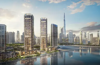 Apartment - 1 Bedroom - 2 Bathrooms for sale in Peninsula Four - Peninsula - Business Bay - Dubai