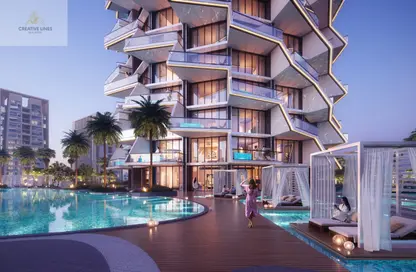 Apartment - 1 Bedroom - 2 Bathrooms for sale in Binghatti Royale - Jumeirah Village Circle - Dubai