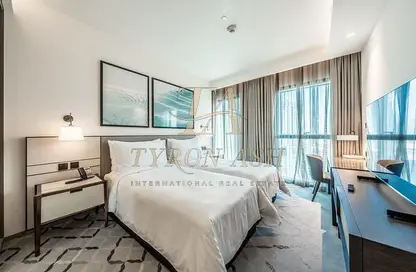 النزل و الشقق الفندقية - 3 غرف نوم - 3 حمامات للبيع في أدريس برج هاربور بوينت 1 - أدريس هاربور بوينت - ميناء خور دبي (ذا لاجونز) - دبي