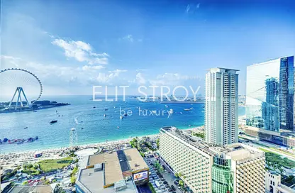 Apartment - 3 Bedrooms - 4 Bathrooms for rent in Rimal 2 - Rimal - Jumeirah Beach Residence - Dubai