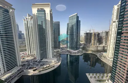 شقة - 2 غرف نوم - 3 حمامات للايجار في غولد كريست فيوز 1 - (JLT) مجمع V - أبراج بحيرة الجميرا - دبي