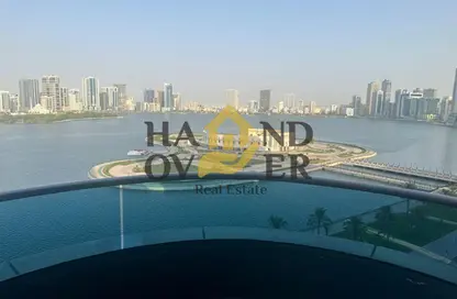 Apartment - 3 Bedrooms - 5 Bathrooms for sale in Blue Tower - Al Majaz 3 - Al Majaz - Sharjah