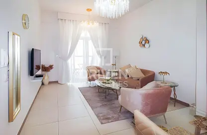 Living Room image for: Apartment - 1 Bedroom - 2 Bathrooms for sale in Binghatti Gateway - Al Jaddaf - Dubai, Image 1