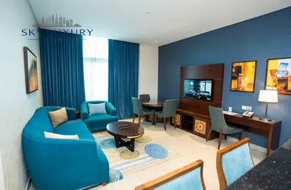 النزل و الشقق الفندقية - غرفة نوم - 1 حمام للايجار في رويال كونتيننتال سويتس - الخليج التجاري - دبي