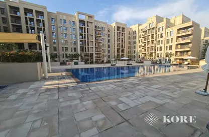 Pool image for: Apartment - 2 Bedrooms - 2 Bathrooms for rent in Zahra Breeze Apartments 3B - Zahra Breeze Apartments - Town Square - Dubai, Image 1