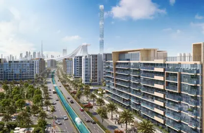 Apartment - Studio - 1 Bathroom for sale in Azizi Riviera 69 - Meydan One - Meydan - Dubai