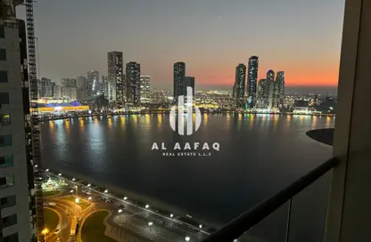 شقة - 2 غرف نوم - 4 حمامات للايجار في كورنيش الخان - الخان - الشارقة