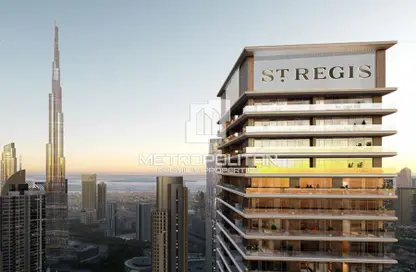صورة لـ مبنى خارجي شقة - 2 غرف نوم - 3 حمامات للبيع في سانت ريجيس ريزيدنس - برج خليفة - دبي وسط المدينة - دبي ، صورة رقم 1