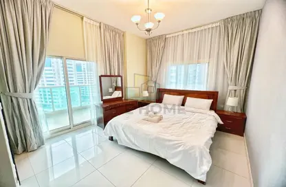 Room / Bedroom image for: Apartment - 2 Bedrooms - 3 Bathrooms for rent in Elite Sports Residence 2 - Elite Sports Residence - Dubai Sports City - Dubai, Image 1