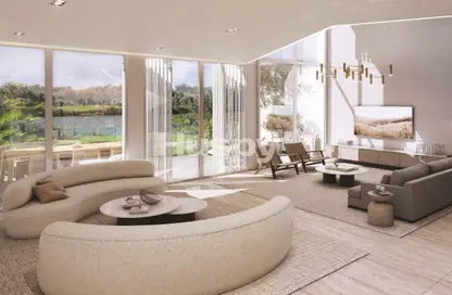 Living Room image for: Villa - 4 Bedrooms - 6 Bathrooms for sale in Ixora - Al Barari - Dubai, Image 1