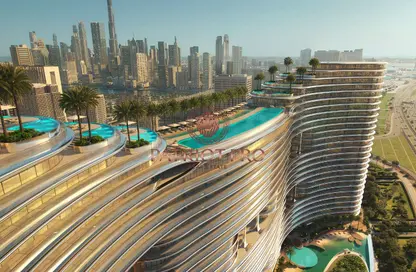 Shop - Studio - 1 Bathroom for sale in Binghatti Aquarise - Business Bay - Dubai