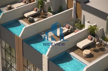 Townhouse - 4 Bedrooms - 7 Bathrooms for sale in Reportage Village Khalifa City - Khalifa City - Abu Dhabi