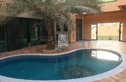 Pool image for: Villa - 5 Bedrooms - 7 Bathrooms for sale in Al Ramaqiya - Wasit - Sharjah, Image 1