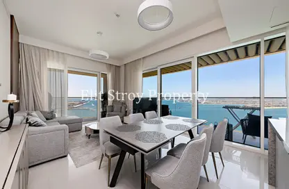 Apartment - 2 Bedrooms - 3 Bathrooms for rent in Grand Bleu Tower 2 - EMAAR Beachfront - Dubai Harbour - Dubai