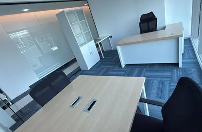 Office Space - Studio - 2 Bathrooms for rent in The Binary Tower - Business Bay - Dubai