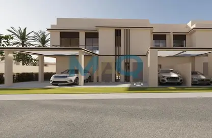 Outdoor House image for: Townhouse - 2 Bedrooms - 3 Bathrooms for sale in Park Homes - Falcon Island - Al Hamra Village - Ras Al Khaimah, Image 1