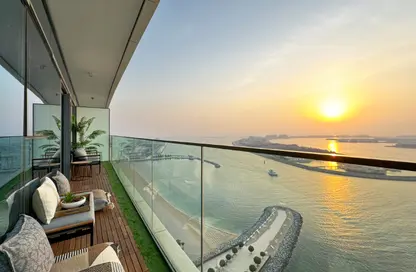 Apartment - 2 Bedrooms - 2 Bathrooms for rent in Beach Vista - EMAAR Beachfront - Dubai Harbour - Dubai
