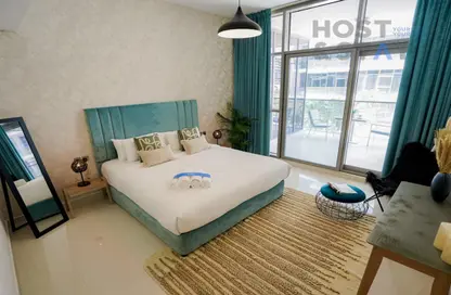 صورة لـ غرفة- غرفة النوم شقة - غرفة نوم - 2 حمامات للايجار في اوركيد A - اوركيد - داماك هيلز - دبي ، صورة رقم 1