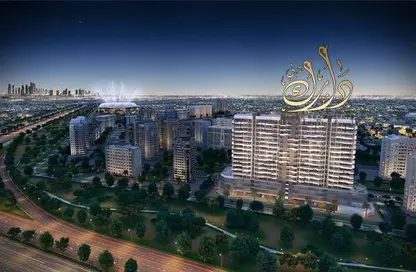 شقة - غرفة نوم - 2 حمامات للبيع في عزيزي جراند - مدينة دبي الرياضية - دبي