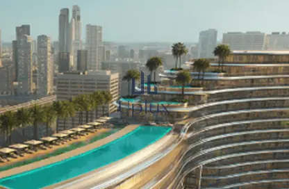 Apartment - 1 Bedroom - 2 Bathrooms for sale in Binghatti Aquarise - Business Bay - Dubai