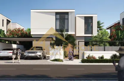 Outdoor House image for: Townhouse - 4 Bedrooms - 5 Bathrooms for sale in Nice - Damac Lagoons - Dubai, Image 1