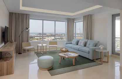 Apartment - 1 Bedroom - 1 Bathroom for rent in Staybridge Suites - Dubai Media City - Dubai