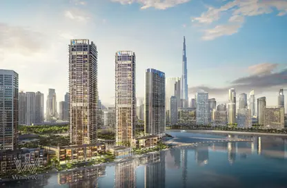 Apartment - Studio - 1 Bathroom for sale in Peninsula Four - Peninsula - Business Bay - Dubai