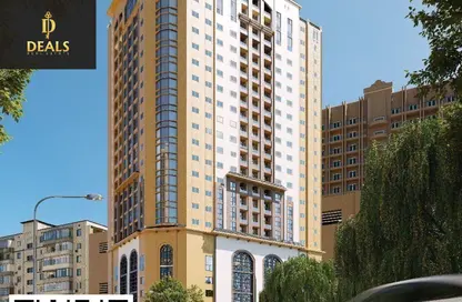 Apartment - 1 Bedroom - 2 Bathrooms for sale in Nuaimia Two Tower - Al Nuaimiya - Ajman