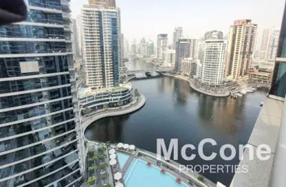 Apartment - 1 Bedroom - 2 Bathrooms for rent in Central Tower - Bay Central - Dubai Marina - Dubai