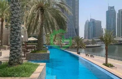 Apartment - 2 Bedrooms - 3 Bathrooms for rent in Bonaire Tower - Park Island - Dubai Marina - Dubai