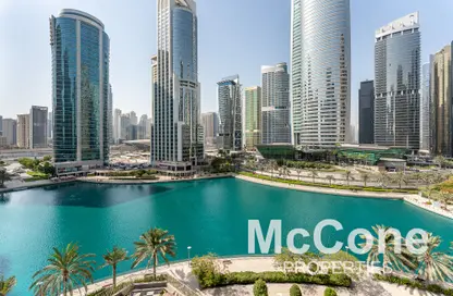 شقة - غرفة نوم - 2 حمامات للايجار في إقامة إم بي إل - (JLT) مجمع K - أبراج بحيرة الجميرا - دبي