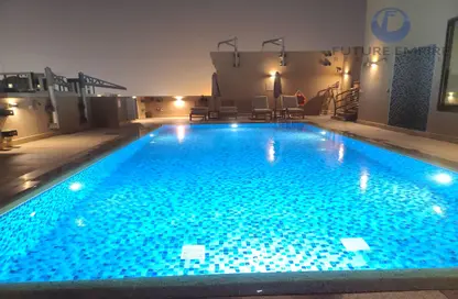 صورة لـ حوض سباحة شقة - غرفة نوم - 2 حمامات للايجار في مسكن الجداف - الجداف - دبي ، صورة رقم 1