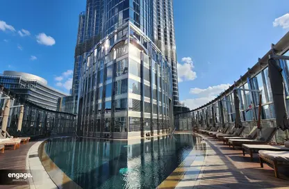 Outdoor Building image for: Apartment - 1 Bedroom - 2 Bathrooms for sale in Armani Residence - Burj Khalifa Area - Downtown Dubai - Dubai, Image 1