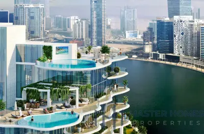 Apartment - 1 Bedroom - 2 Bathrooms for sale in Chic Tower - Business Bay - Dubai