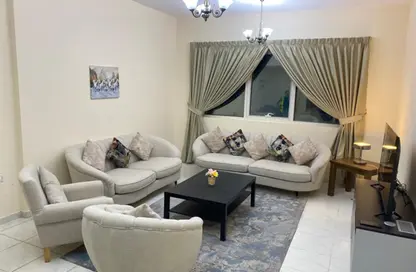 شقة - غرفة نوم - 2 حمامات للايجار في شارع التعاون الجديد - التعاون - الشارقة