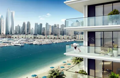 Apartment - 4 Bedrooms - 5 Bathrooms for sale in Beach Mansion - EMAAR Beachfront - Dubai Harbour - Dubai