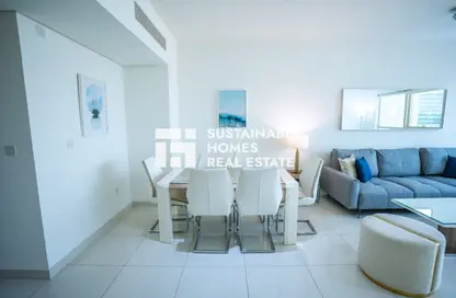 Apartment - 1 Bedroom - 2 Bathrooms for rent in Marina Blue Tower - Marina Square - Al Reem Island - Abu Dhabi